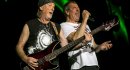 : A Deep Purple két őstagja: Roger Glover és Ian Gillan – ma már mindketten hatvankilenc évesek (Mohai Balázs felvétele)