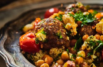 : Marokkói fűszeres húsgolyók 