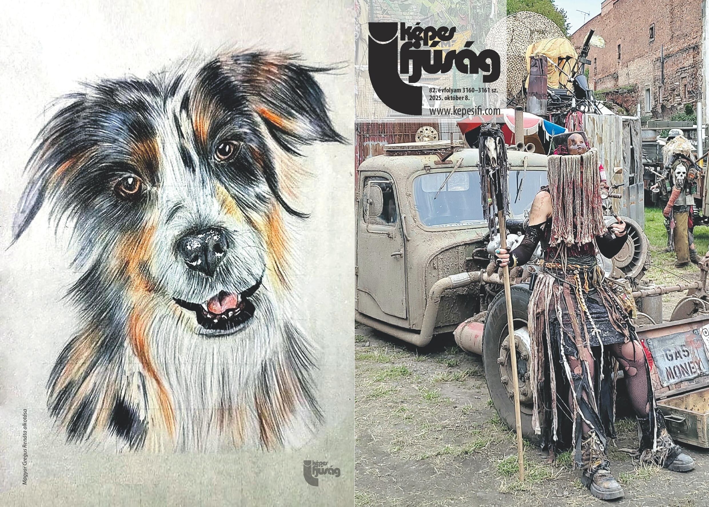 Október 8-án megjelent lapszámunk cím- és hátoldala (Címoldali fotó: Győri Norbert, hátsó oldal: Magyar Gregus Renáta alkotása)