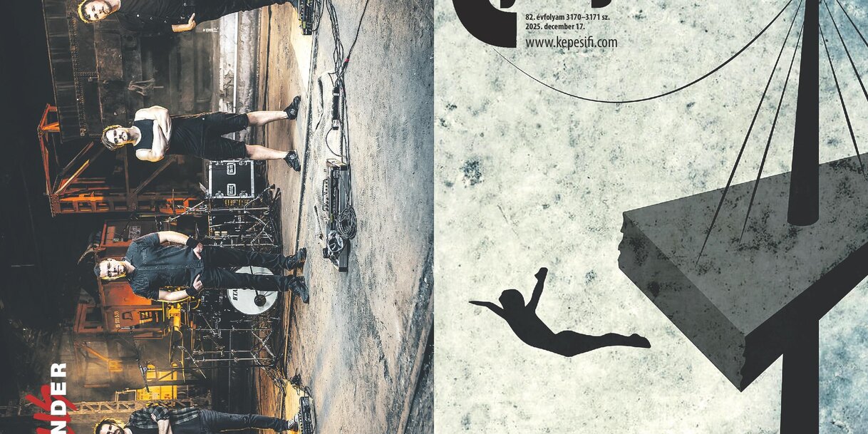 December 17-ei számunk cím- és hátsó oldala (Címoldal: Blaskó Árpád alkotása)