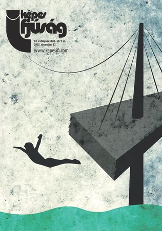 Blaskó Árpád plakátterve lapunk 2025. december 17-én megjelent számának címoldalán.