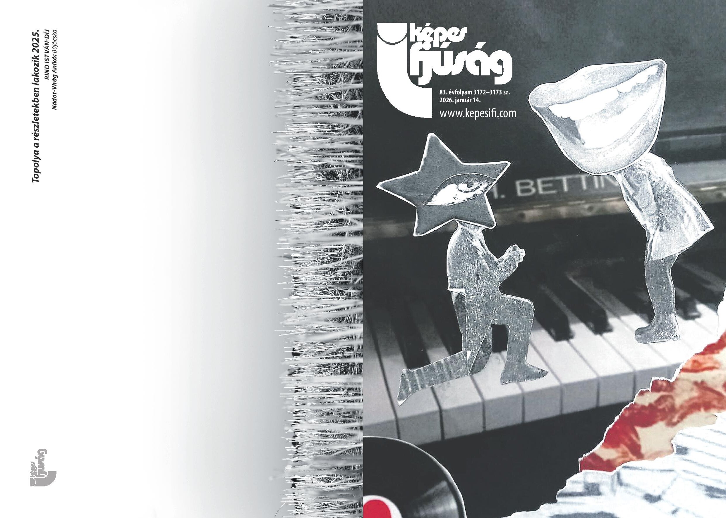 Január 14-én megjelent lapunk borítója (Címoldal: Gyuráki Vivienn. Hátsó oldal: Topolya a részletekben lakozik – Nádor-Virág Anikó)