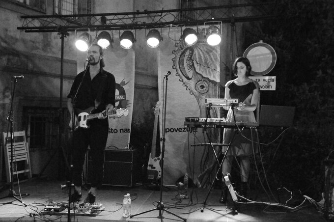 Az első fellépés az Utcazenészek Fesztiválján 2019-ben (Saša Ivanović)