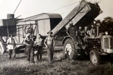 Cséplés (A Kishegyesi Digitális Archívum gyűjteményéből)