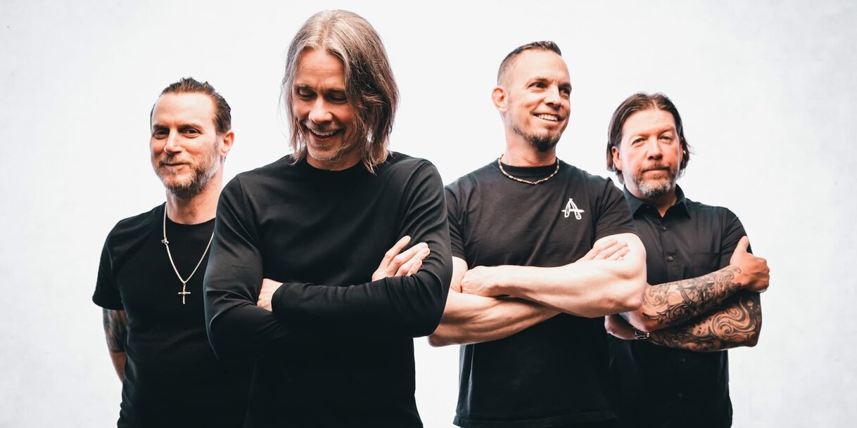 Az Alter Bridge zenekar (Forrás: x.com/alterbridge)