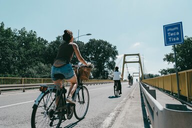 Az idei Tricikli Mozgó Irodalmi Fesztivál június 7-én érkezik Magyarkanizsára (Szabó Róbert felvétele)