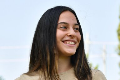 Világos Adriana gerelyhajítóreménységünk mutatkozik be