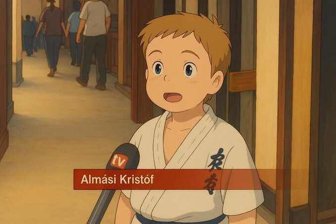 „Apuval készítettünk egy ilyen szalmazsákot, egy ilyen ember méretűt, oszt azt köllött, azon gyakoroltam!”