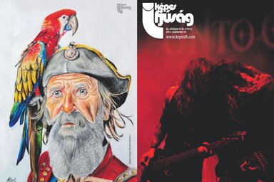 2025. szeptember 24-én megjelent lapszámunk camoldala és hátsó oldala. (Címoldal: Vígi László fotója, hátsó oldal: Magyar Gregus Renáta alkotása)