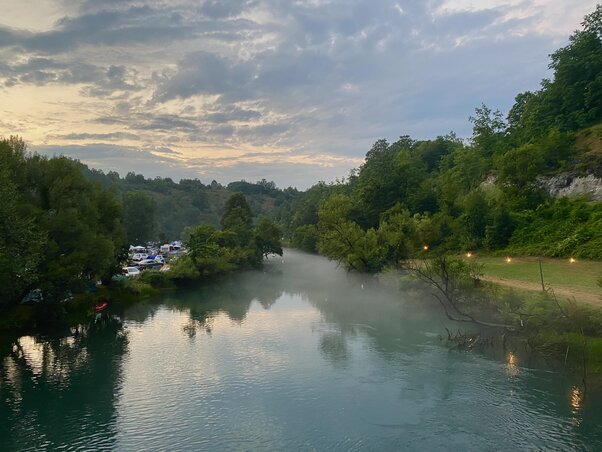 A fesztivál egyik különlegessége a páratlan környezet