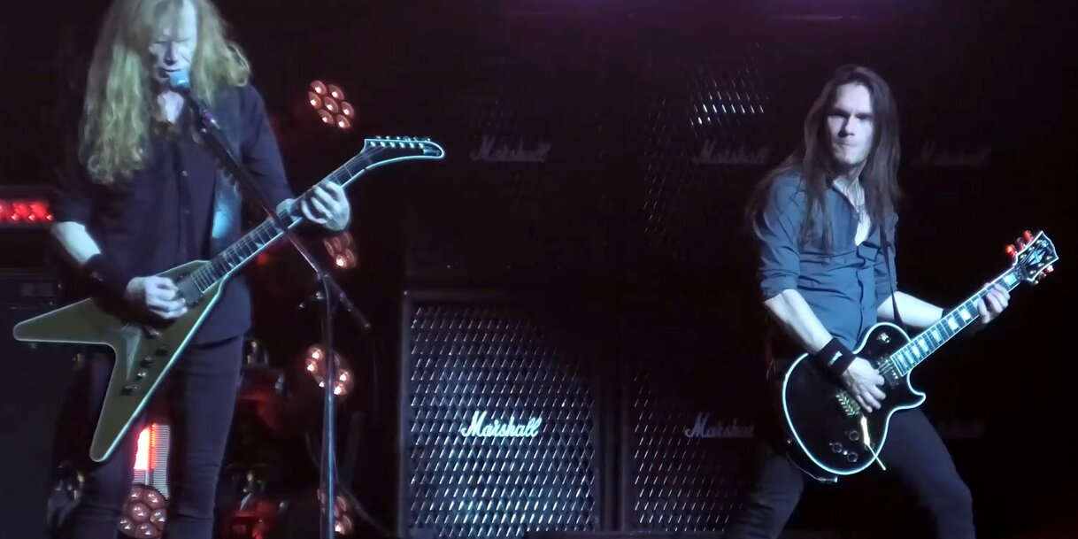 A Megadeth pár hónapja jelnetette be a visszavonulást az aktív koncertezéstől (A kép forrása: YouTube-screenshot)