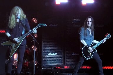 A Megadeth pár hónapja jelnetette be a visszavonulást az aktív koncertezéstől (A kép forrása: YouTube-screenshot)