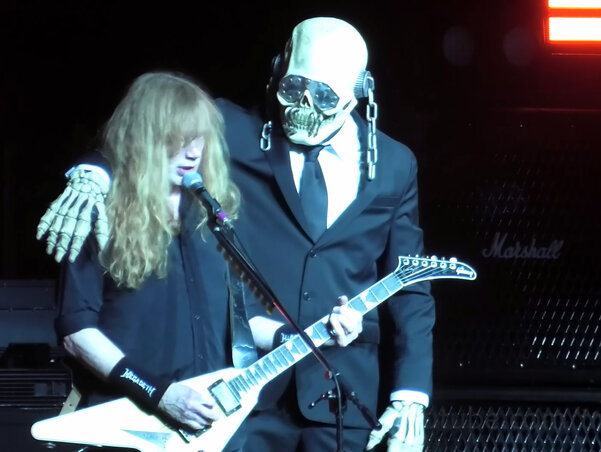 Dave Mustaine és Vic Rattlehead
