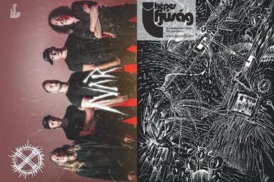 2025. december harmadikán megjelent lapunk cím- és hátoldala (A címodlalon Németh Csaba Changes című alkotása)