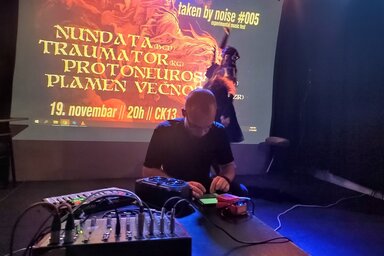 A TAKEN by NOiSE mini fest színpadán a Protoneurosys
