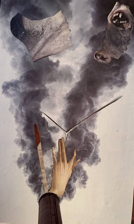 Carol White: Curated Pollution Collage Carol White: Curated Pollution Collage