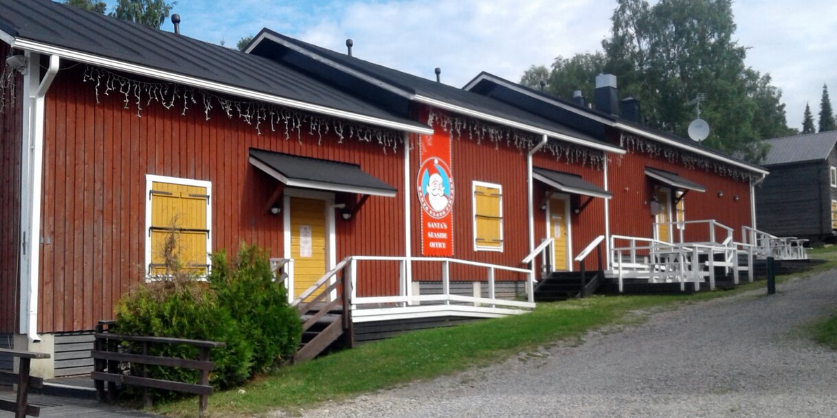 A Télapó tengerparti kirendeltsége Kemiben