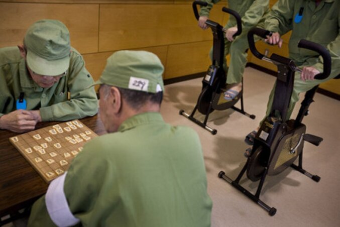 Veterán szarkák Onomichiban Veterán szarkák Onomichiban