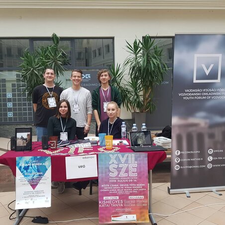 A Vifó csapata az EDU EXPO-n A Vifó csapata az EDU EXPO-n