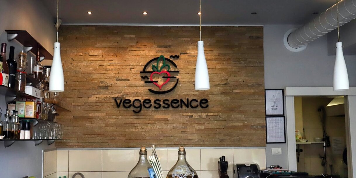 A Vegessence étterem egyik csücske