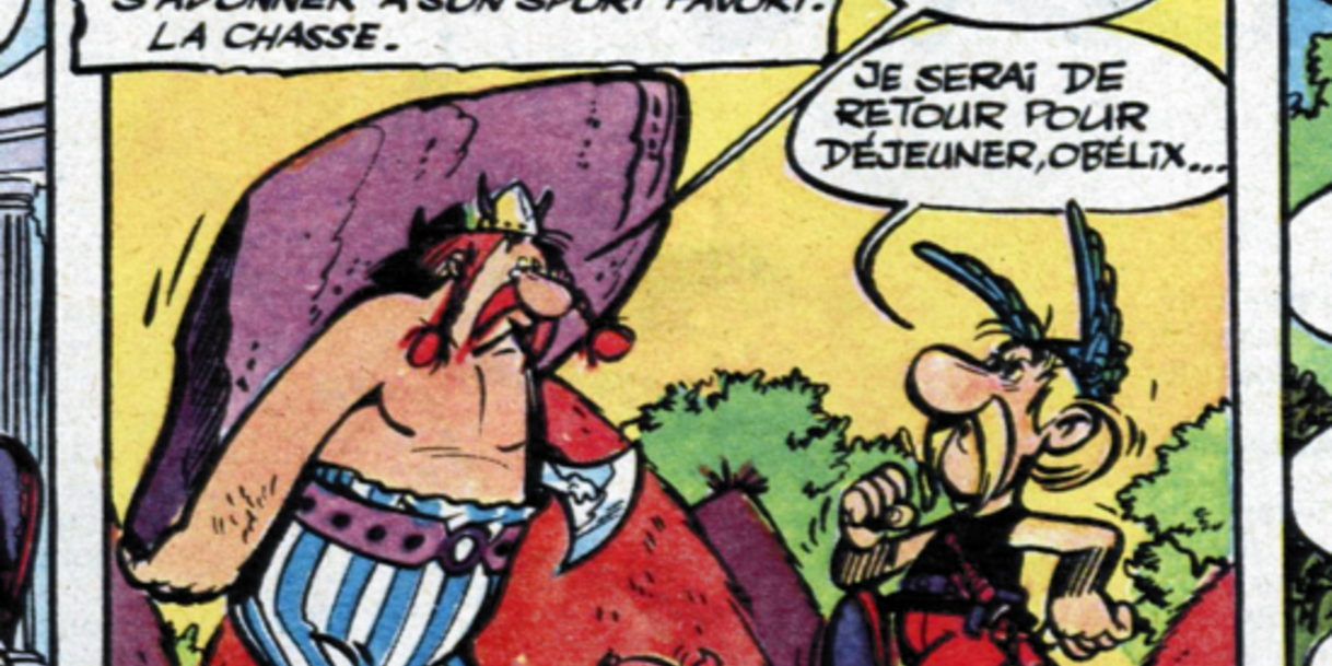 Asterix és Obelix először nyomtatásban