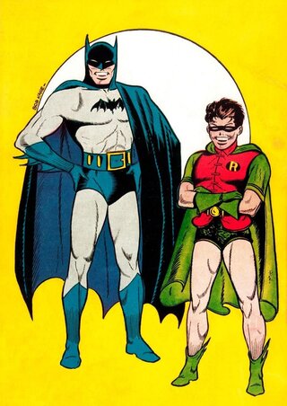 Batman társa, Robin, 1940-ben jelent meg először Batman társa, Robin, 1940-ben jelent meg először