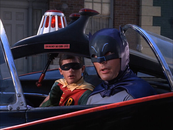 Jelenet az 1966-os Batman-sorozatból, amely valóságos denevérmániát indított el Jelenet az 1966-os Batman-sorozatból, amely valóságos denevérmániát indított el