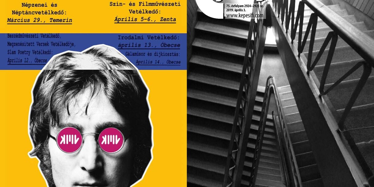Címoldal: Bartolec Igor
Hátsó oldal: KMV – Plakátpályázat 2019. 1. hely: Dobó Szabolcs, Bolyai TGK, Zenta