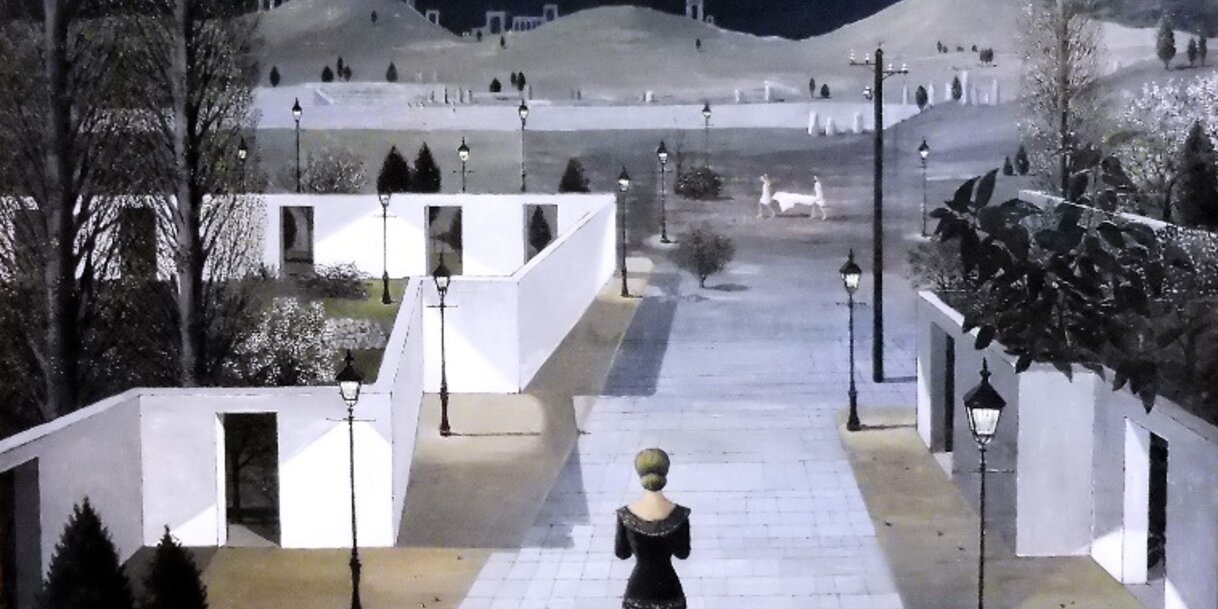 Paul Delvaux festménye