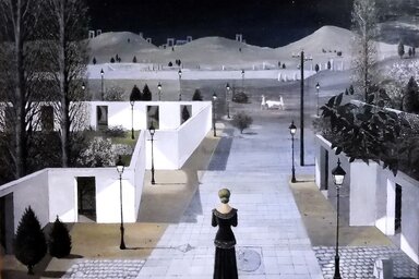 Paul Delvaux festménye