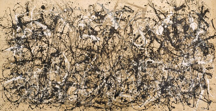 Jackson Pollock: Autumn Rhythm (Number 30) Jackson Pollock: Autumn Rhythm (Number 30)