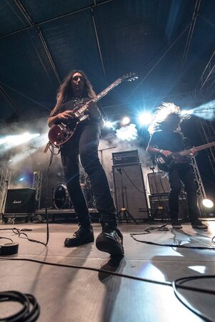 A francia Alcest a fesztivál egyik legnépszerűbb előadója volt A francia Alcest a fesztivál egyik legnépszerűbb előadója volt