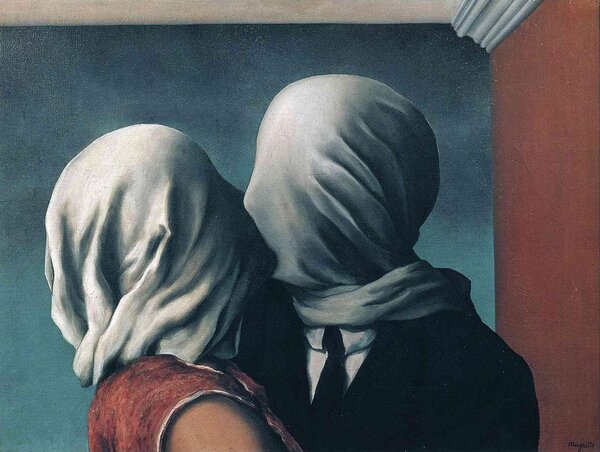 René Magritte: Les amants René Magritte: Les amants