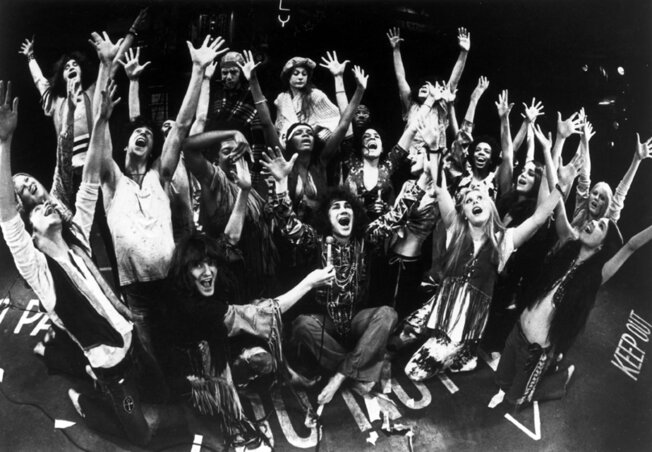 Hair, 1968, Broadway (fotó: Masterworks Broadway) Hair, 1968, Broadway (fotó: Masterworks Broadway)