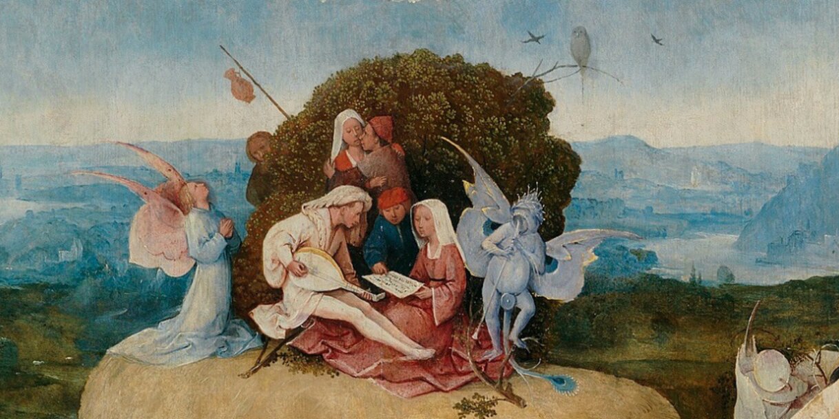 Hieronymus Bosch: Haywain (részlet)