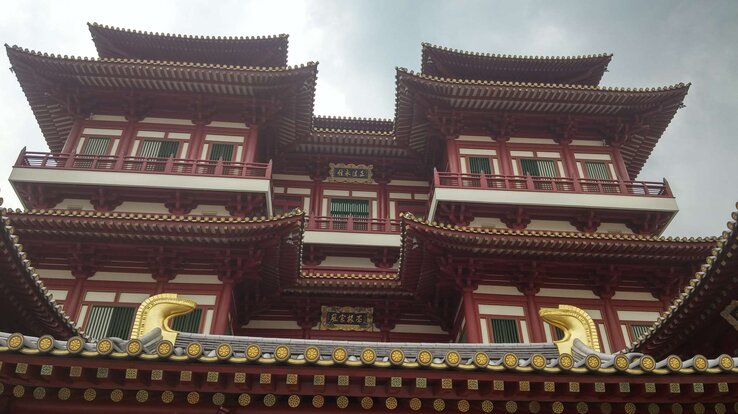 A Buddha Tooth Relic Temple A Buddha Tooth Relic Temple