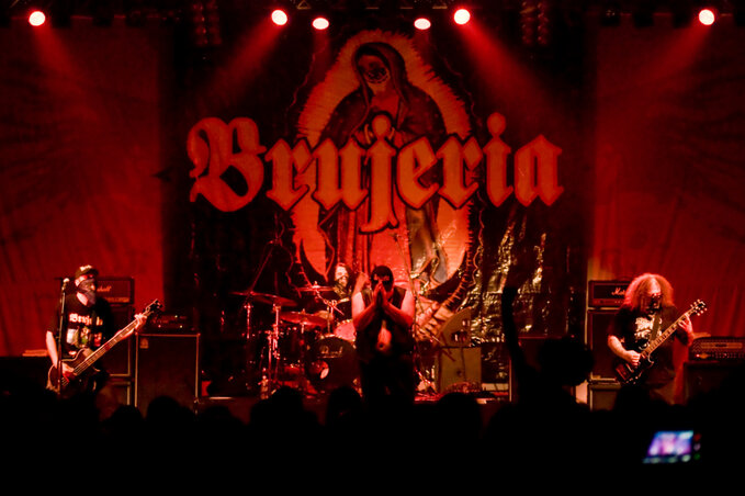 Brujeria élőben a szigeten 2009-ben Brujeria élőben a szigeten 2009-ben