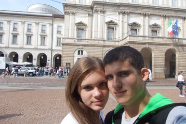 Leo és barátnője ezúttal lemaradt a képről