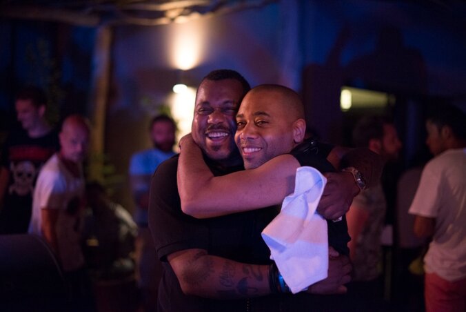 Derrick Carter és Carl Craig. Aranyos Derrick Carter és Carl Craig. Aranyos