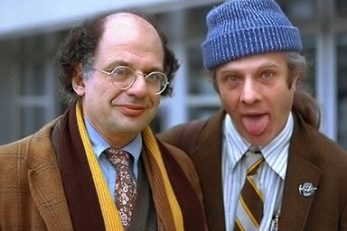 Allen Ginsberg és élettársa, Peter Orlovsky 1978-ban
