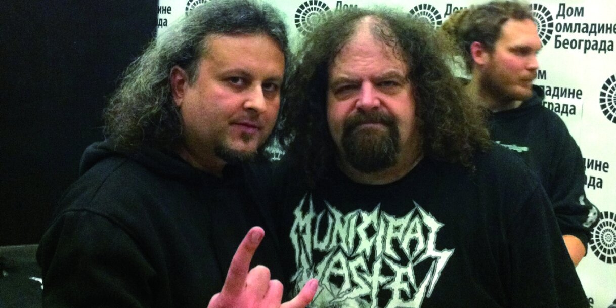 A műfaj veteránjai, Csaba és Shane (Napalm Death)