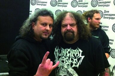 A műfaj veteránjai, Csaba és Shane (Napalm Death)