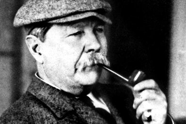Sir Arthur Conan Doyle és az elmaradhatatlan pipája