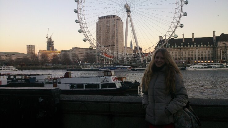 Igen, az ott a London Eye Igen, az ott a London Eye