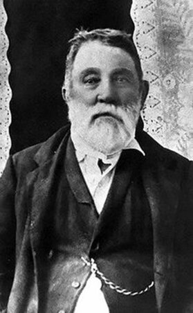 Roy Bean békebíró egy korabeli felvételen Roy Bean békebíró egy korabeli felvételen