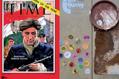 Borítóterv: Berkes Miklós
Címoldal: Junky Projects
Hátsó oldal: Time magazin, 1957.1.7.