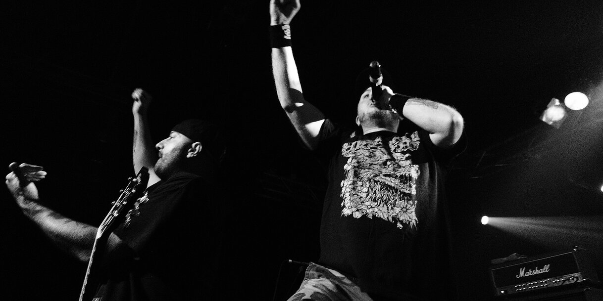 Még idén a Játékokon, a játszótéren, klikkerezés után: Hatebreed! (fotó: Vígi László)