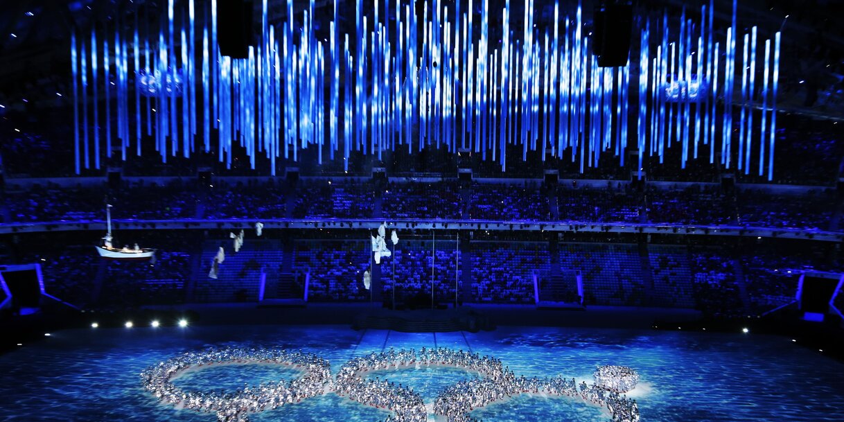A Fish Stadion volt a megnyitóünnepség helyszíne