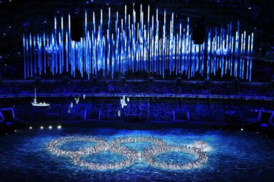 A Fish Stadion volt a megnyitóünnepség helyszíne