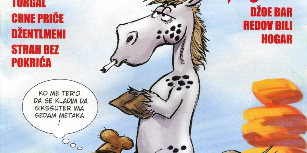 Billy the Pljuc a Stripoteka 1046. számának címoldalán